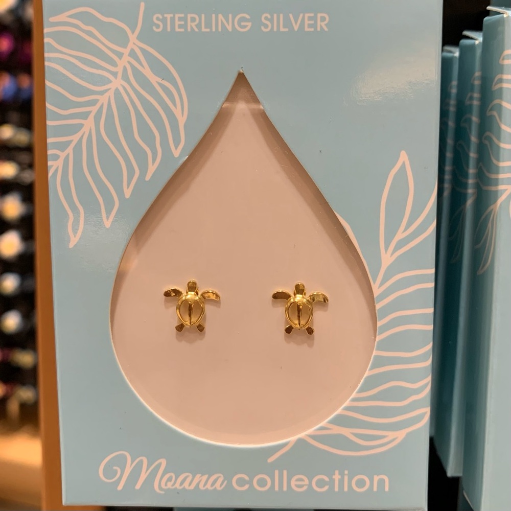 NWT Sterling silver hawaii earrings